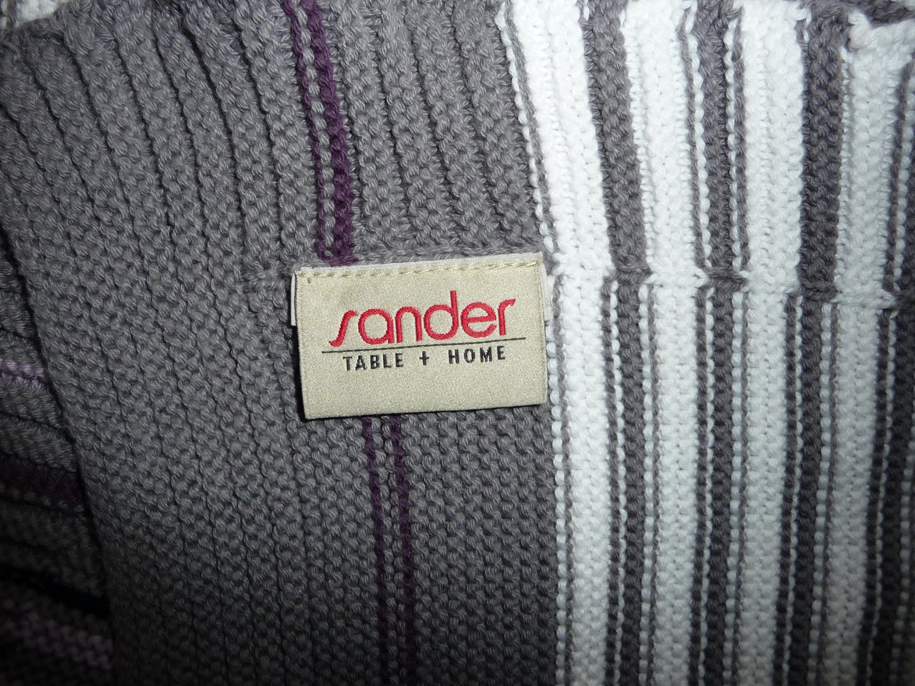 Coperte: Baumwolldecke 145/145 Marke Sander – Nuovo (secondo la descrizione) da Kirchberg BE venduto da lavendel02 2