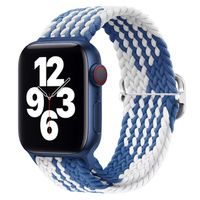 Armband für Apple Watch 42 / 44 / 45 / 49 mm - Blau/Weiss