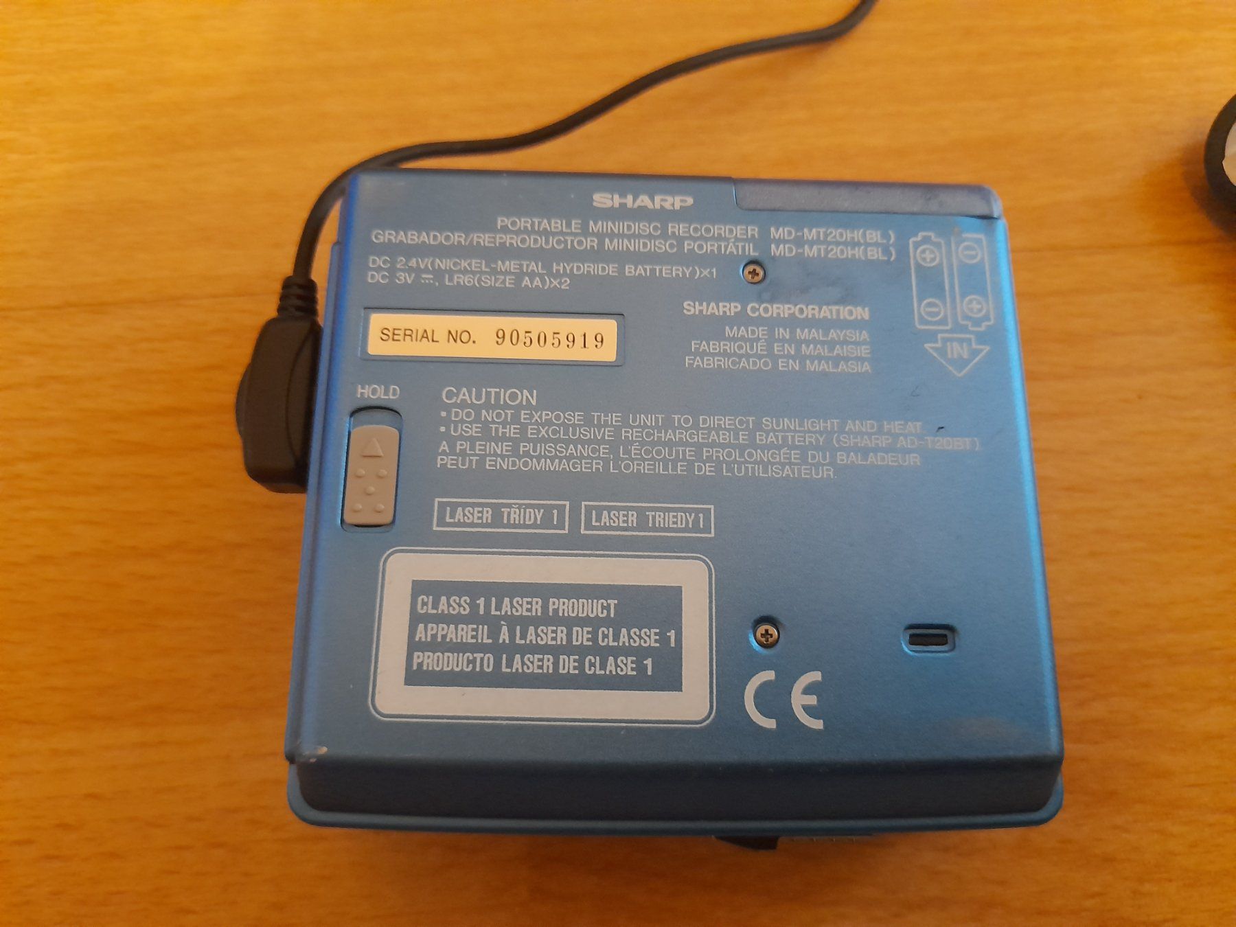 Minidisc: SHARP MD-MT20 Mini Disc Recorder (defekt) – Defekt aus Lustmühle von chevi03 3