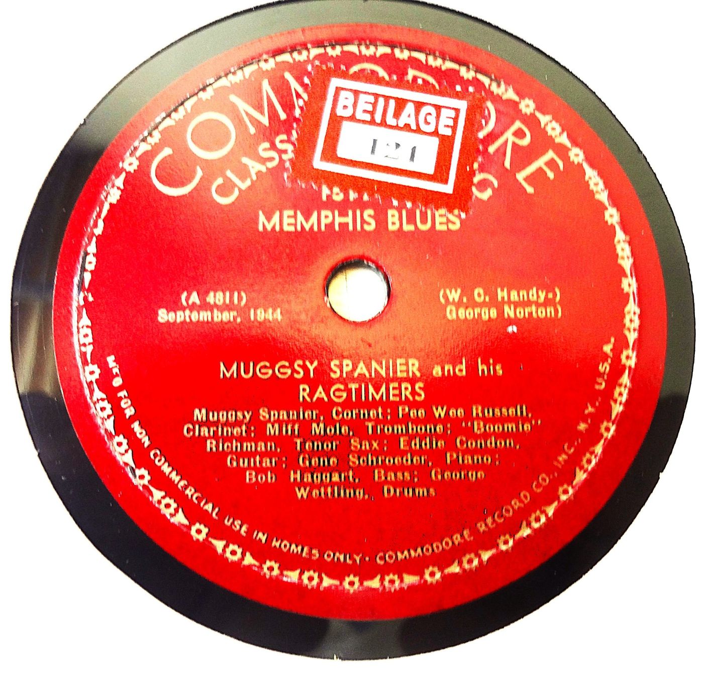 Dischi in vinile: Muggsy Spanier seltene 30cm Jazz Schellackplatte – Usato da Hemishofen venduto da Phonomandy