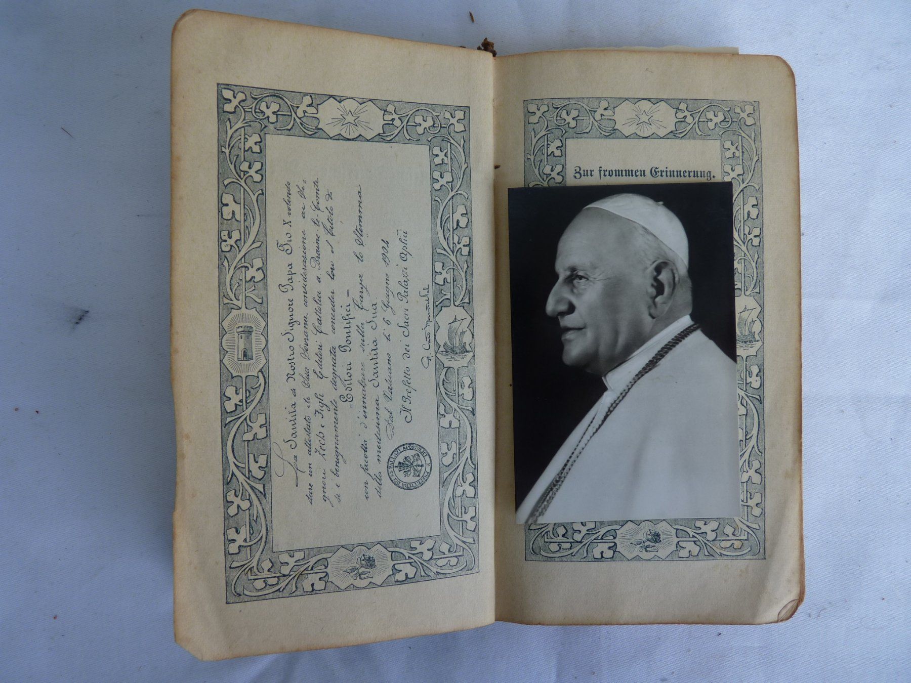 Bücher: Antikes Büchlein "MISSALE" mit Abbildungen 1922 – Gebraucht aus Küsnacht ZH von zoliboli01 3