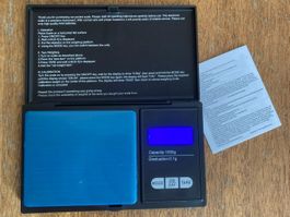 Schmuckwaage 0.1g-1000g inkl. Batterien NEU