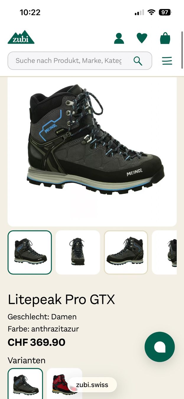 Meindl Scarpe da donna: Wanderschuhe Meindl Gr. 39.5 – Usato da Ettenhausen TG venduto da Stka 7