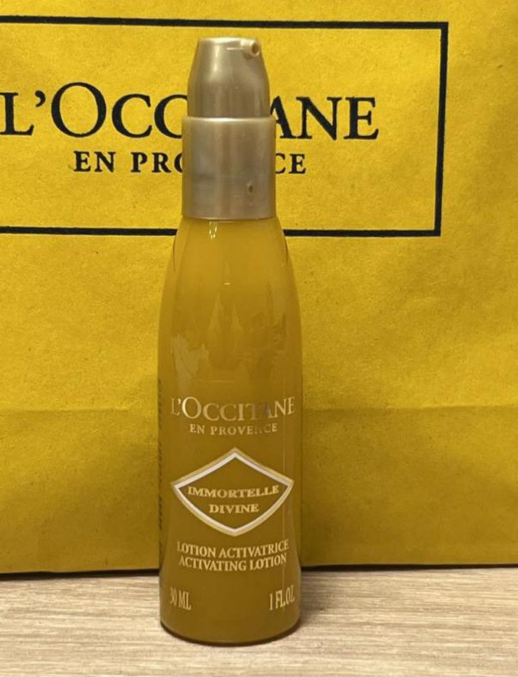 L'Occitane Gesichtspflege: L'Occitane Immortelle Divine Activating Lotion 30 ml – Neu und originalverpackt aus Horn von iry_j96w