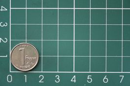 währung  belgie 1 franc 1997