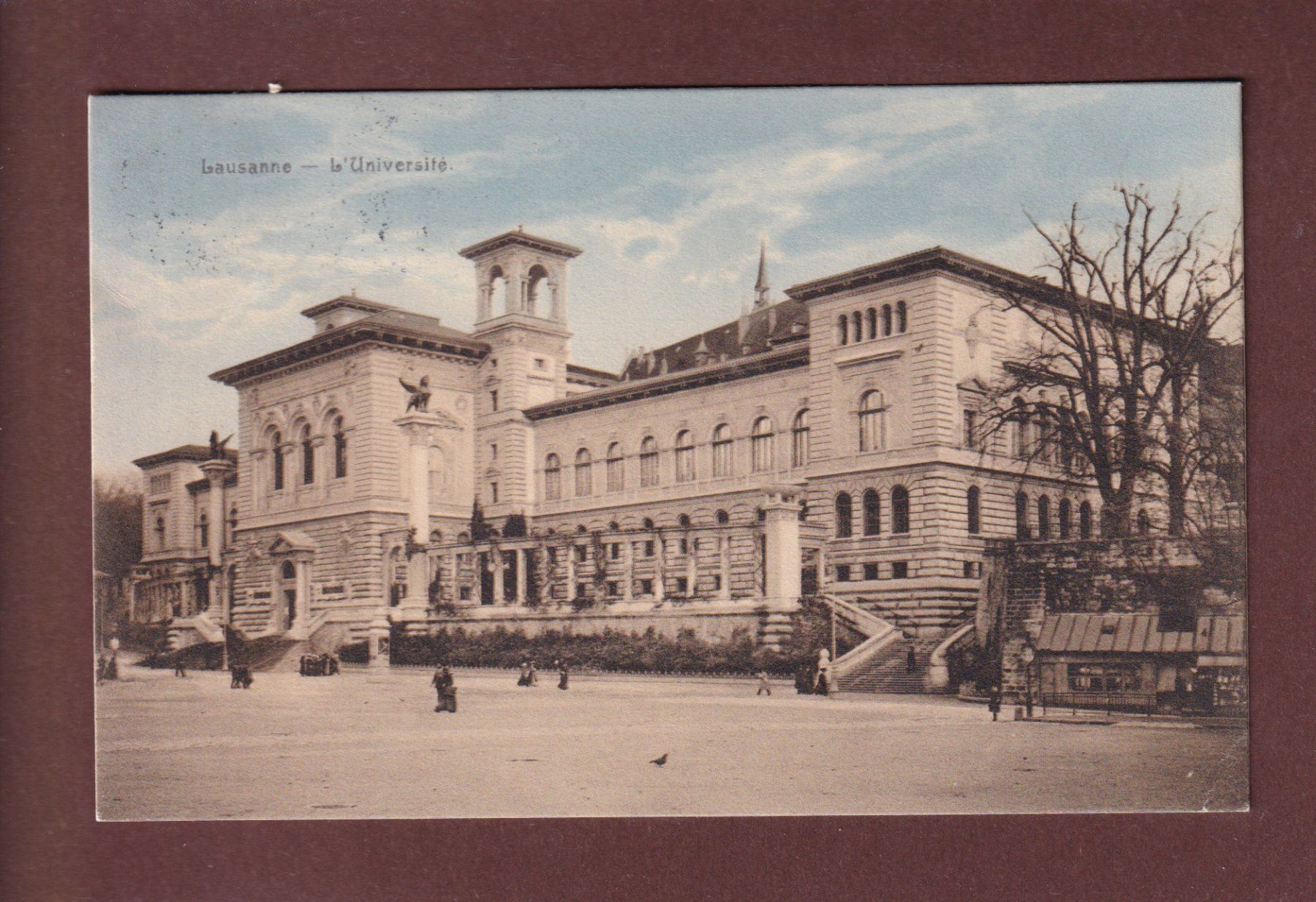 Cartes postales: LAUSANNE - Université - 1918 – D'occasion à Pully par nicecards-shop