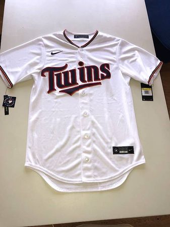 Mlb Baseball Trikot Nike Minnesota Twins home weiss Gr.S Neu