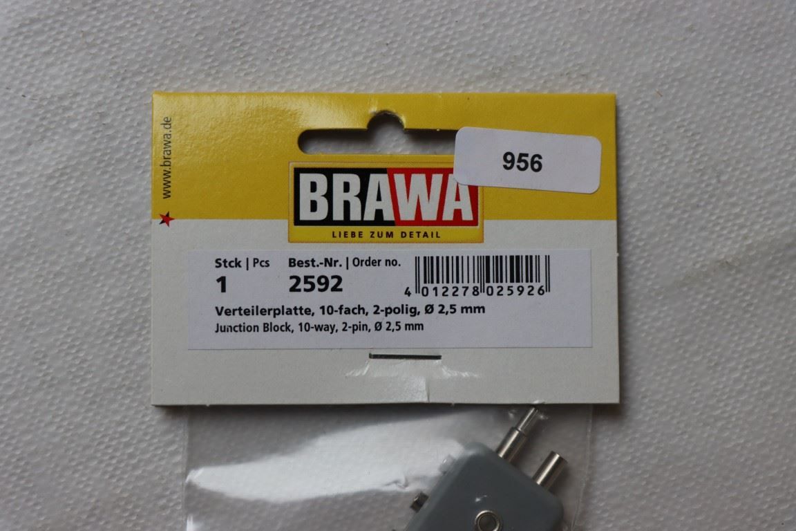 Accessori: Verteilerplatte (956-961) – Nuovo e nell'imballaggio originale da Bäriswil BE venduto da WWYN-Liquidationen 2