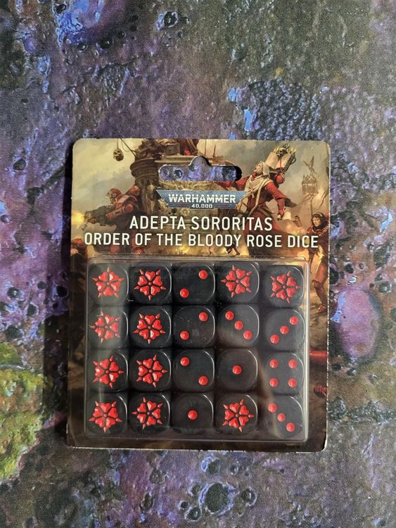 Jeu De Dés Warhammer 40k Kill Team - Adepta Sororitas - Pour Jeu De