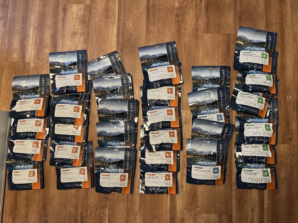 Trek n eat, Survival Prepper Bushcraft Militär Meal Ration (Neu und ...