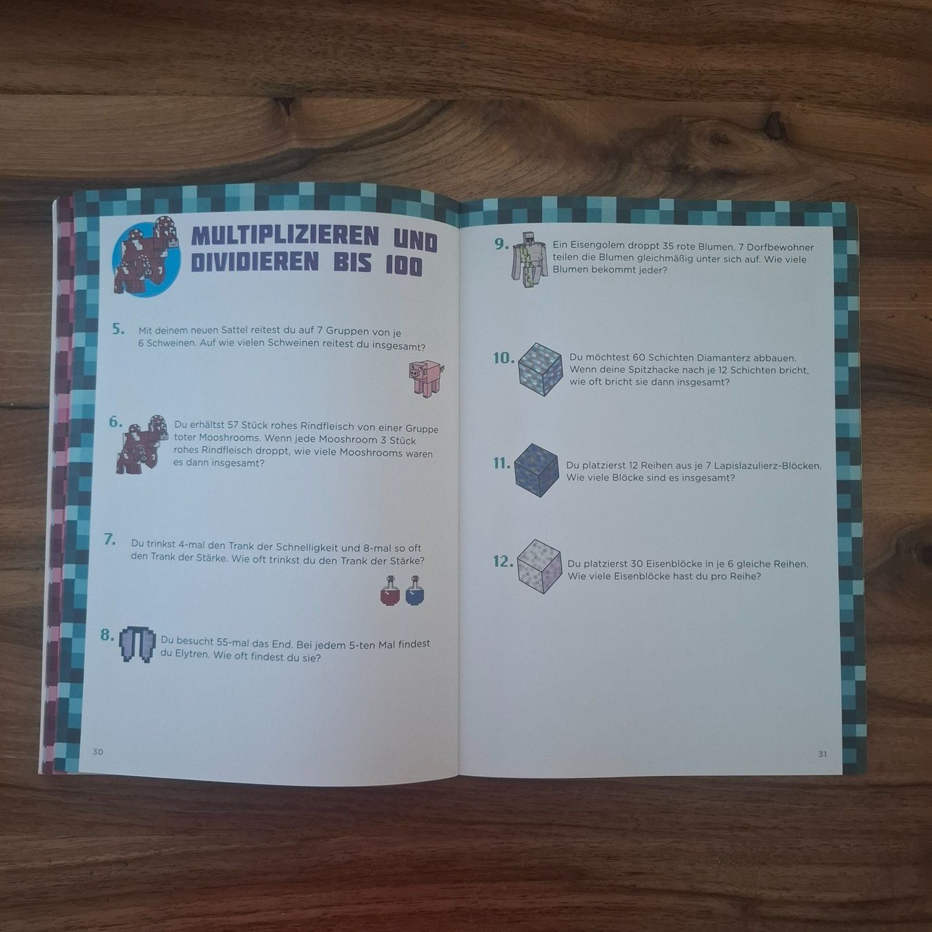 Libri: Mathe Lernbuch 3./4. Klasse "Minecraft", NEU! – Nuovo (secondo la descrizione) da Sisseln AG venduto da Tropea4334 3