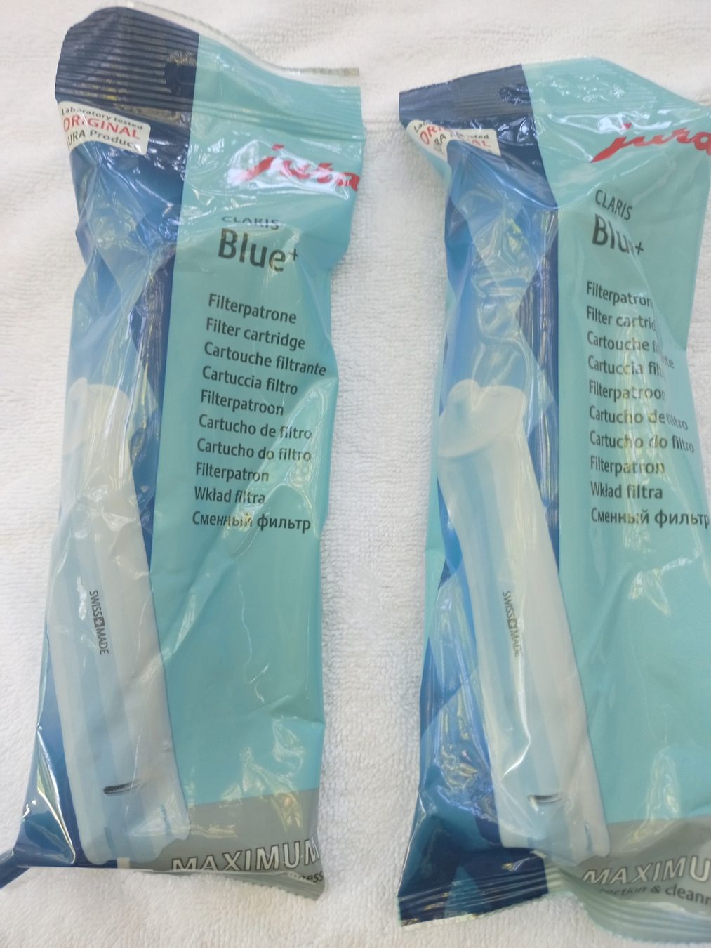 Jura Altro per la casa: 2 Stück Filterpatrone Jura – Nuovo e nell'imballaggio originale da Winterthur venduto da mal_k2wv