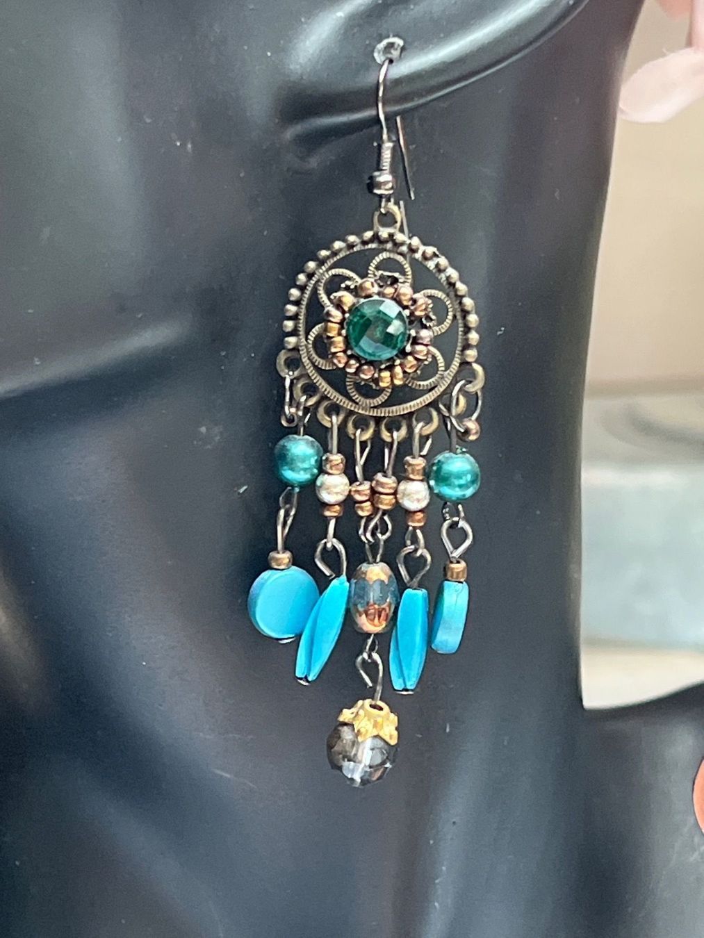 Orecchini pendenti & Orecchini a lobo: Schöne Ohrringe – Usato da Seon venduto da Sunny-Schmuck78 1