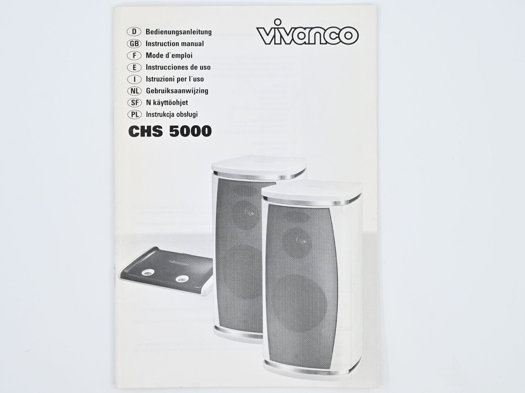 Casse acustiche: Funklautsprecher Vivanco CHS 5000 Set mit Netzadaptern – Usato da Dürnten venduto da puumies 2