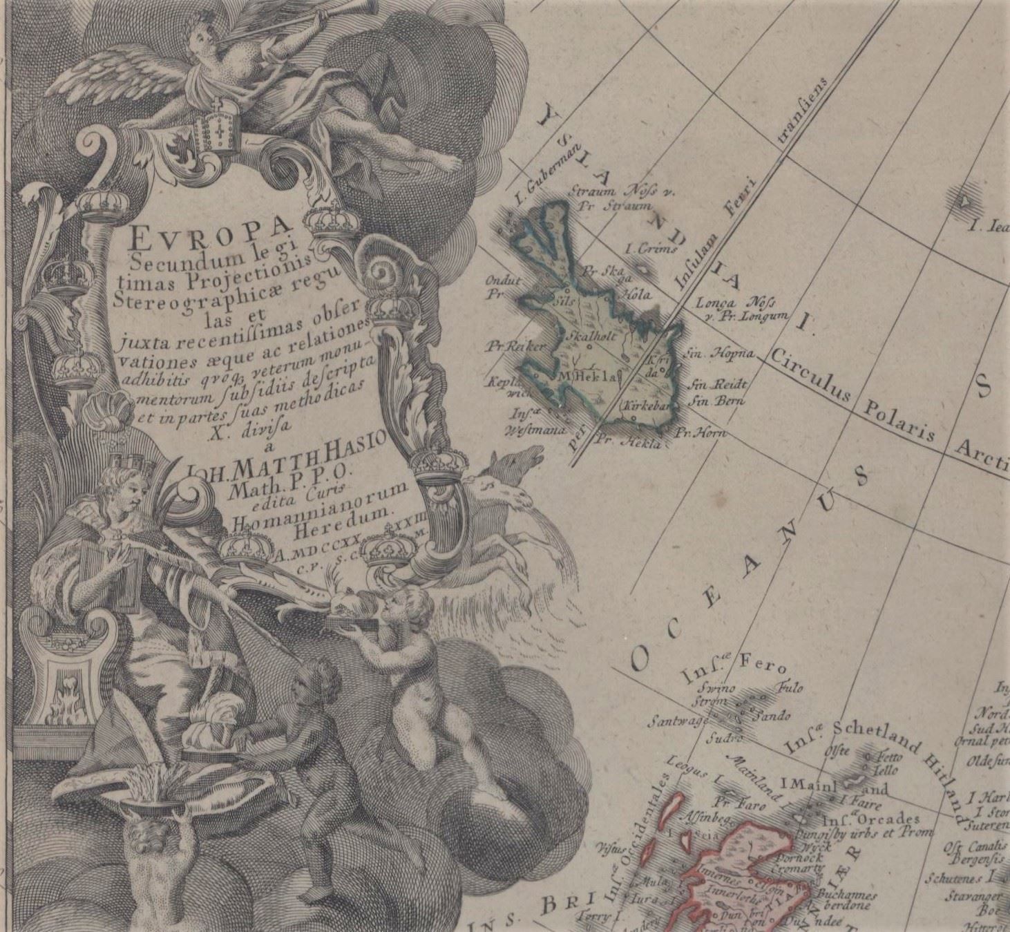 Landkarten & Atlanten: Europa Kupferstichkarte1743 – Gebraucht aus Rafz von booksell 3