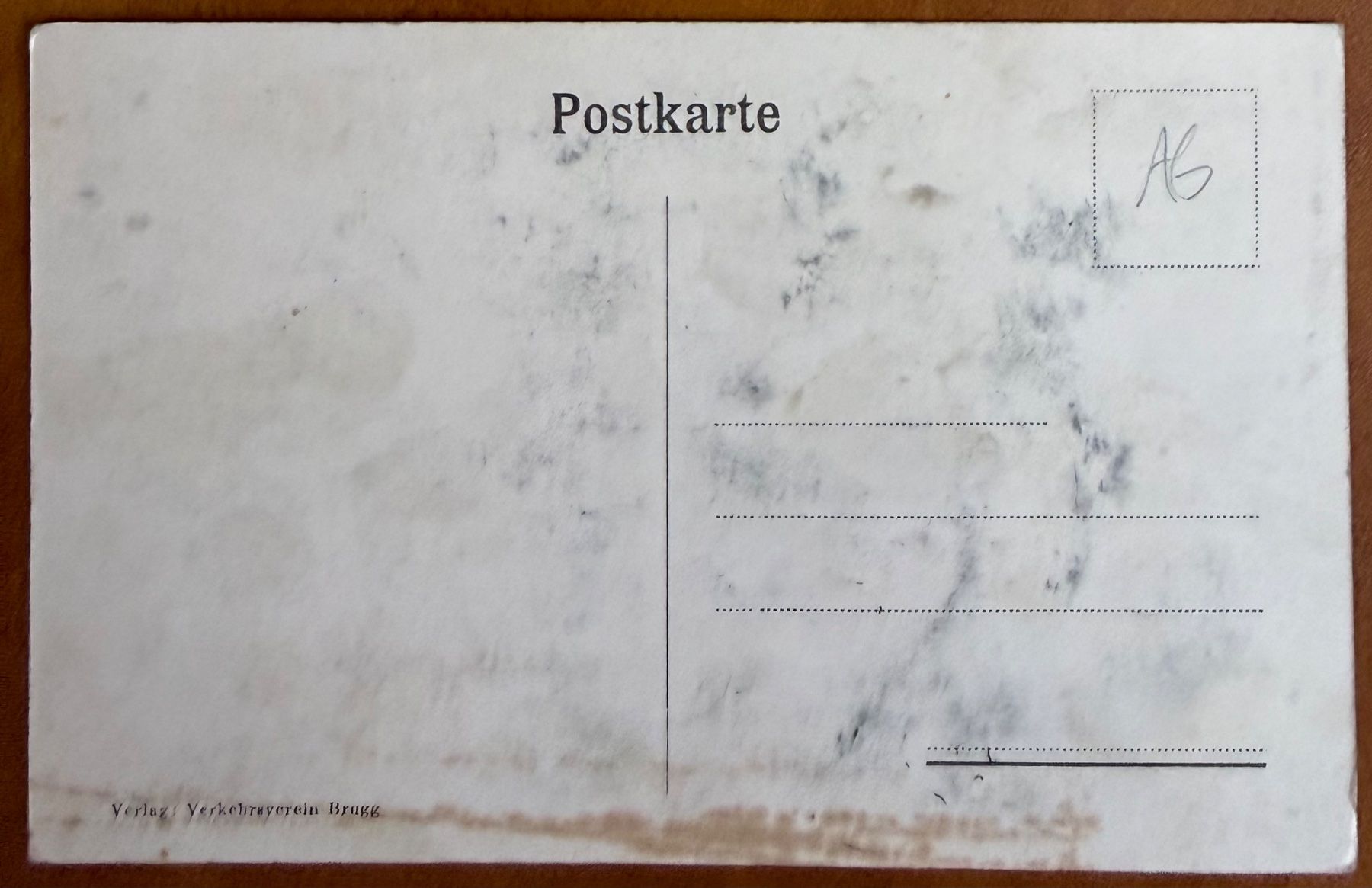 Cartoline postali: Brugg - Friedhofhalle - AK – Usato da Lutry venduto da Ediego 1