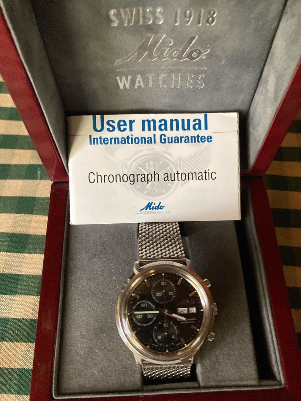 Mido Montres: Mido Chronograph mit Tag und Datum – D'occasion à Allschwil par Urukhund 6