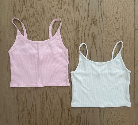 Duo-Top rosa/weiss Guter Zustand!
