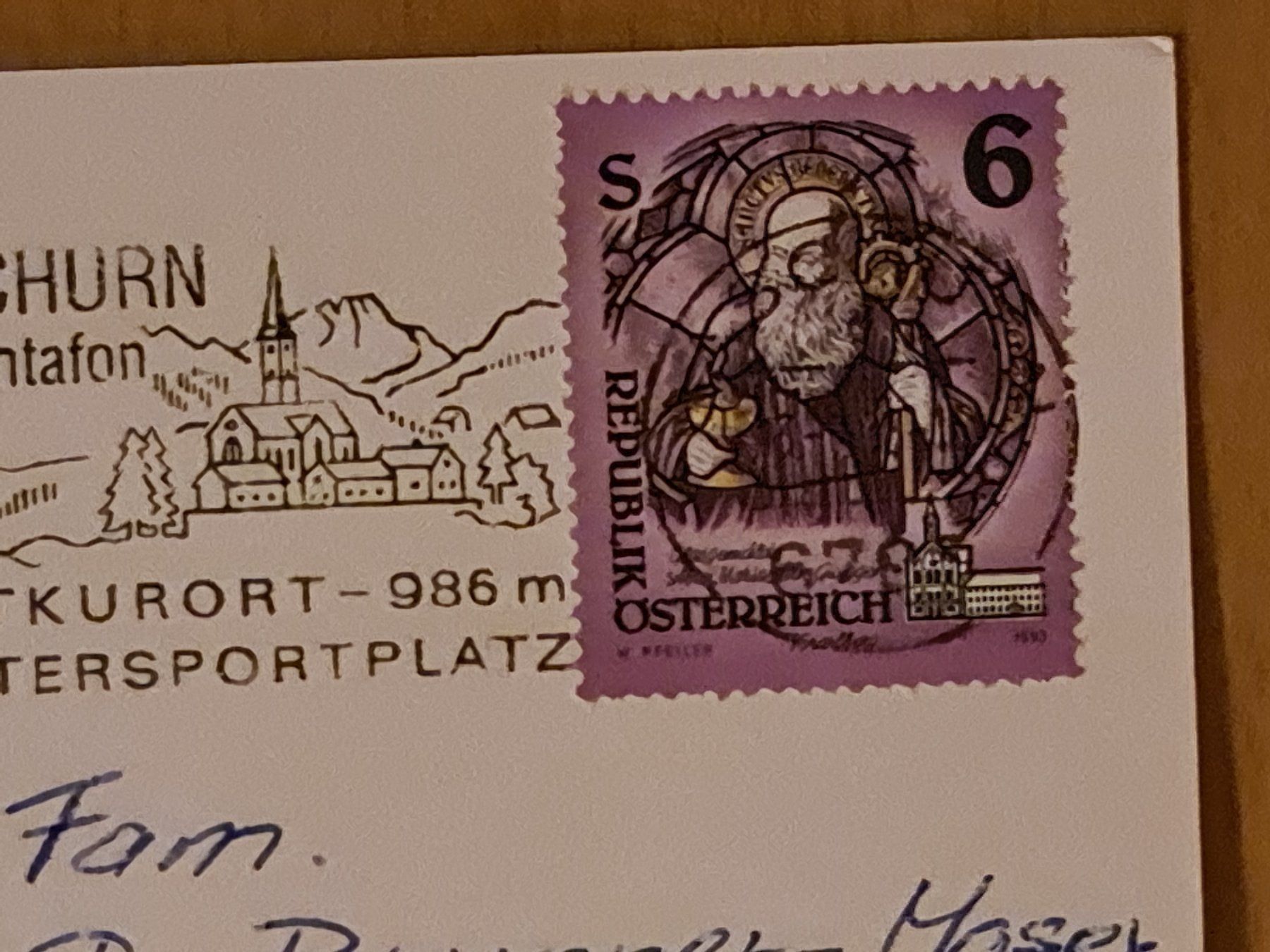Ansichtskarten: Ansichtskarte Gaschun österreich – Gebraucht aus Dintikon von Vexi 1