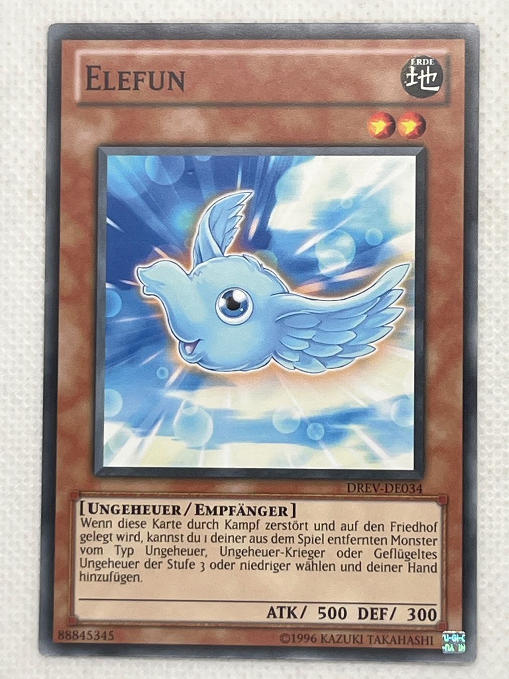 Yugioh Carte collezionabili: Yu-Gi-Oh! Elefun DREV-DE034 Deutsch Common – Usato da Hinterkappelen venduto da Kim1992