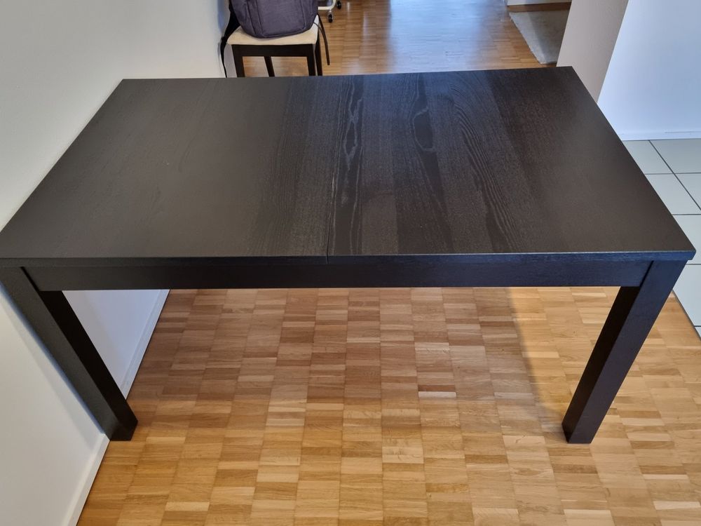 Verwunderlich Esstisch Ikea Bjursta Schwarzbraun Ebenbildsarah2985