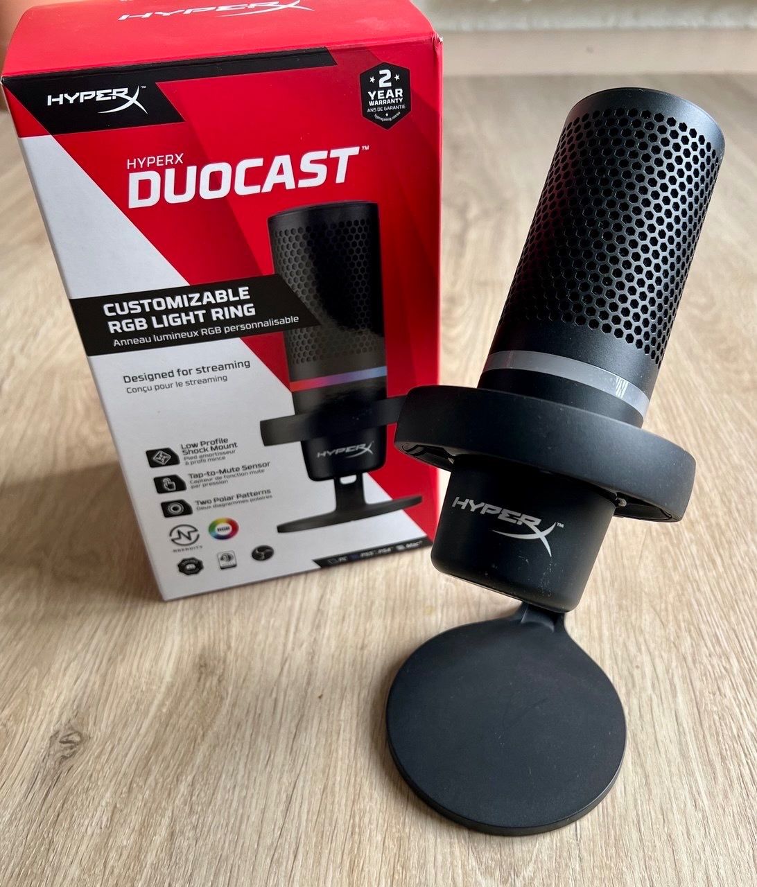 Hyperx Mikrofone: HYPERX DuoCast Microphone – Neu (gemäss Beschreibung) aus Vésenaz von ane_l7pg
