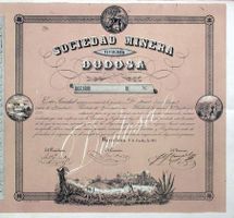 Sociedad Minera Dudosa, Barcelona - 1850