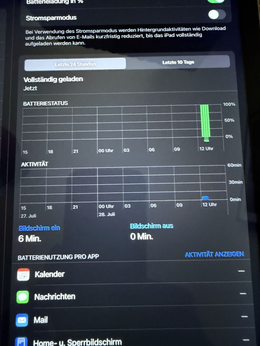 Apple Tablet PC: iPad Pro 12,9 Zoll 128GB Silber  – Gebraucht aus Ennetmoos von Raragon 1