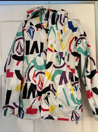 Volcom Snowboard Jacket Nimbus S/P Winter Colorful Retro Pri