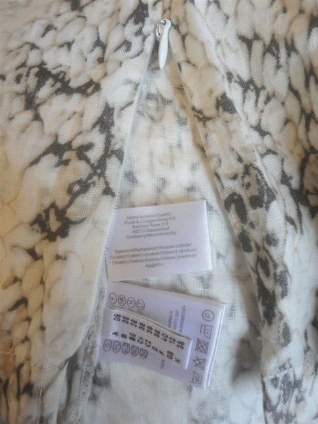 Tops: MARCO PECCI : Top 100% lin, crème imprimé python gris, M – Neu und originalverpackt aus Petit-Lancy von lilycerise 7