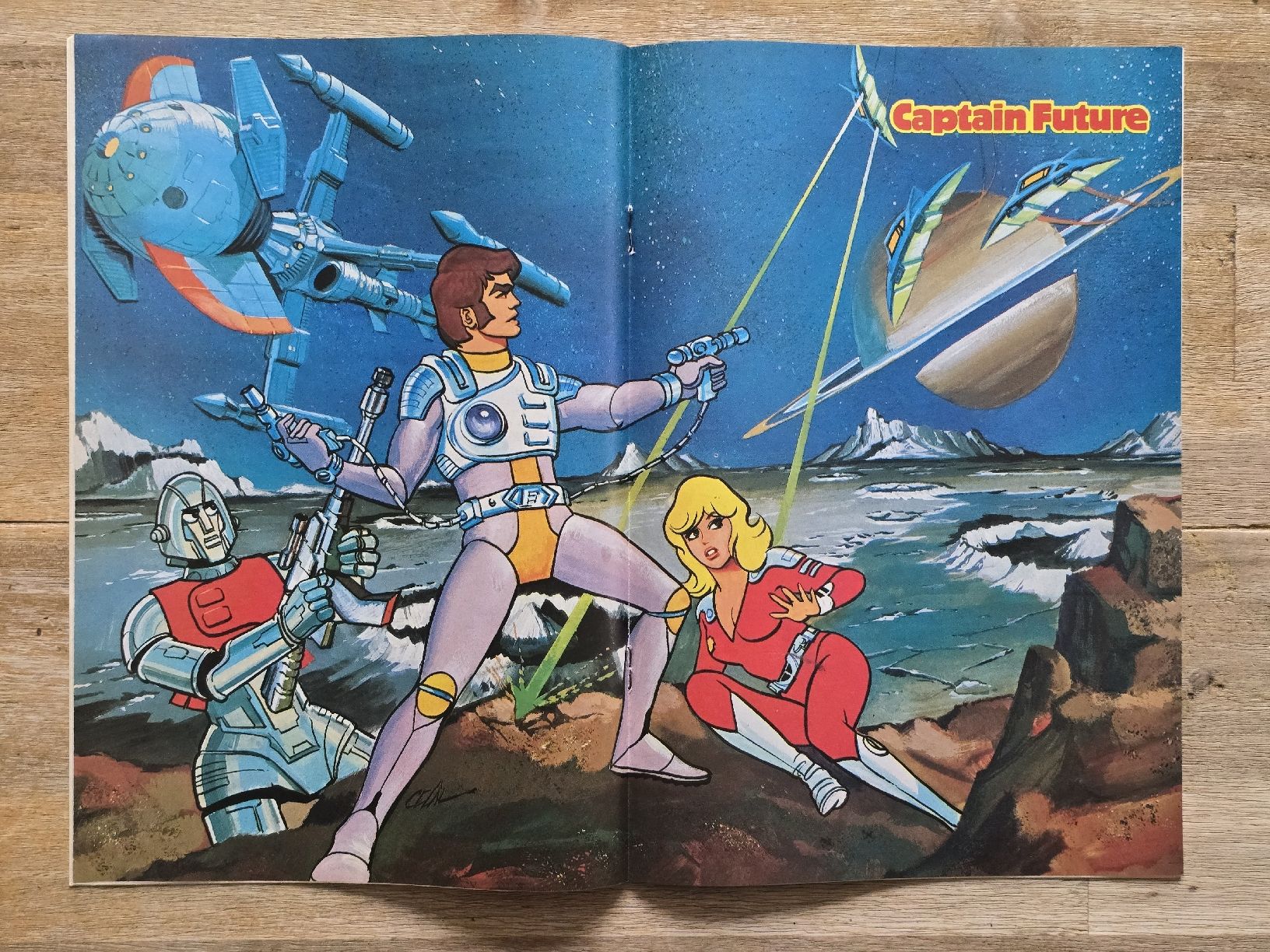 Comics: Captain Future Bastei Comic Nr.60 inkl. Poster – Gebraucht aus Güttingen von Odhin 1