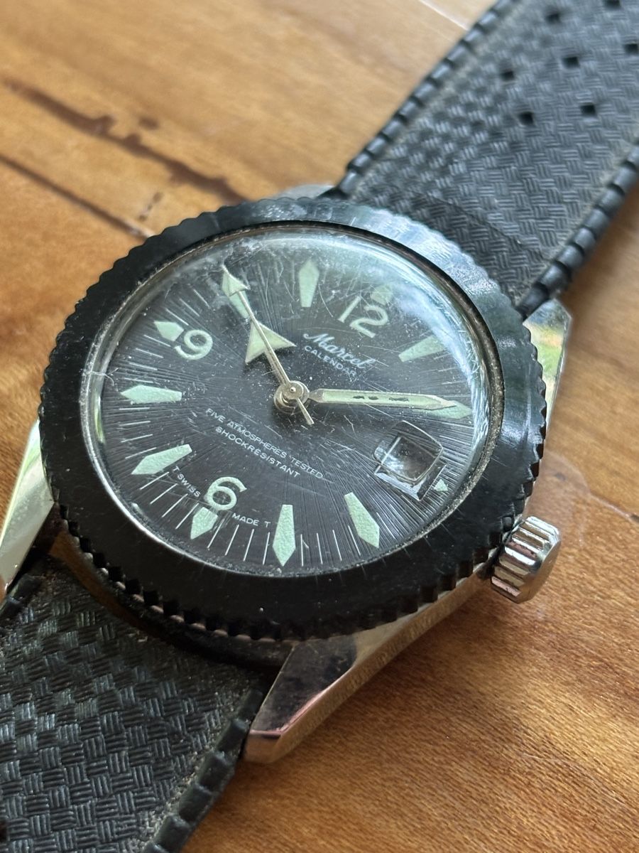 Uhren: Marcel vintage Diver – Gebraucht aus Rüti b. Büren von CenicAG 9