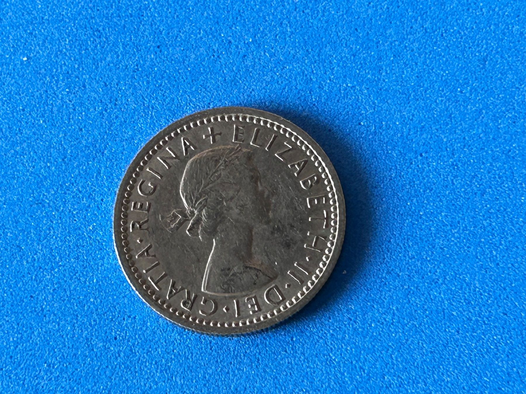 Tutti le monete: UK - 6 Pence 1963 – Usato da Corcelles NE venduto da AJKader 6