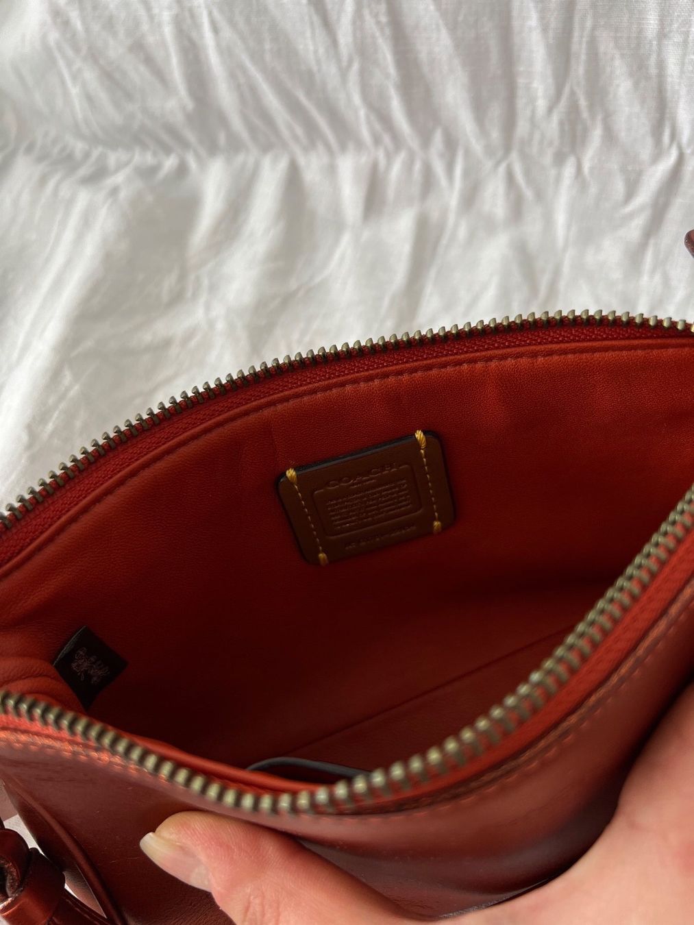 Coach Taschen für Damen: COACH Clutch - Kupferfarben - Leder – Gebraucht aus Biberist von pin_ywg6 3