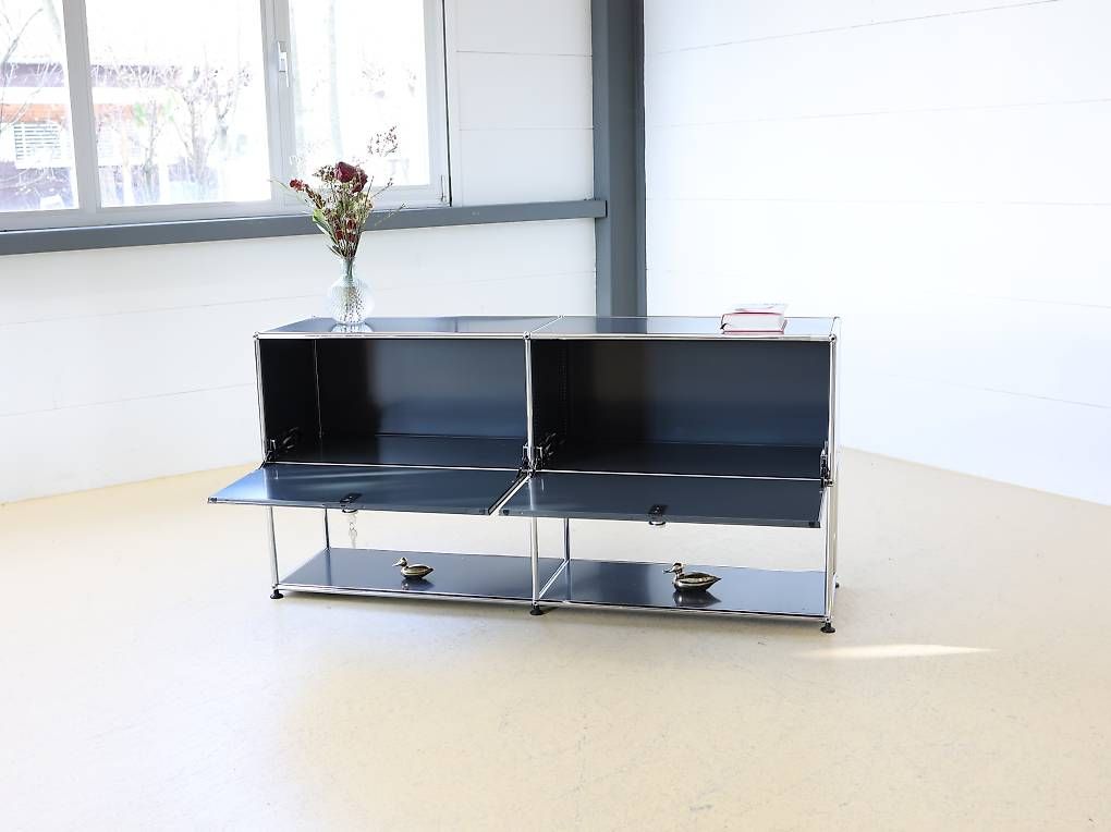 USM Cassettiere: USM Haller Sideboard Anthrazitgrau 2x2 – Usato da Meinisberg venduto da atelier_TILIJA 4