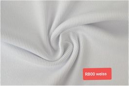 Rib Bündchen weiss