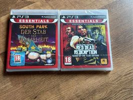 OVP 2x PS3 Spiele South Park & Red Dead Redemption