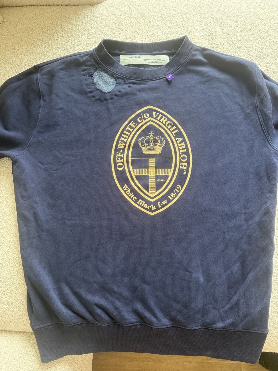 Off-White Maglioni & Felpe: Off-White Church Crew Sweatshirt Grösse L – Nuovo (secondo la descrizione) da Zürich venduto da gilbert_co