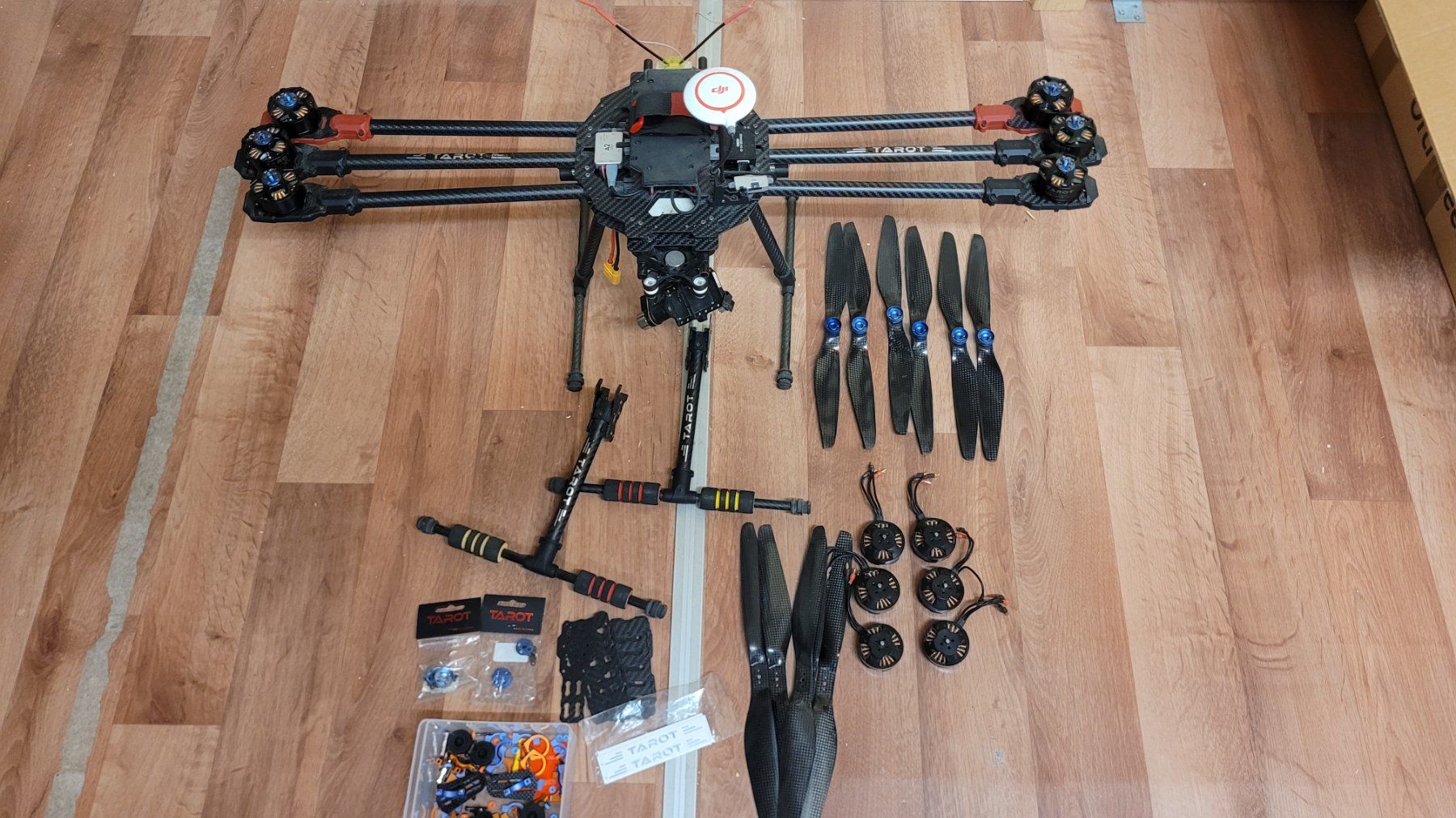 DJI RC Modellbau: Tarot Multicopter/ Drohne mit DJI A2 – Gebraucht aus Rafz von Stone323 6