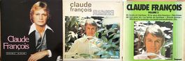 Claude François 4 LP's - Double album, Volume 2  & No 5