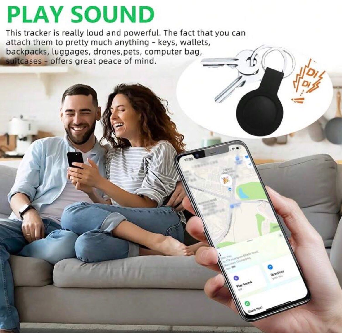 Plaketten & Abzeichen: Schlüsselfinder, Key Tracker, kompatibel mit Apple 52 – Neu und originalverpackt aus Emmenbrücke von ShopDirect 2