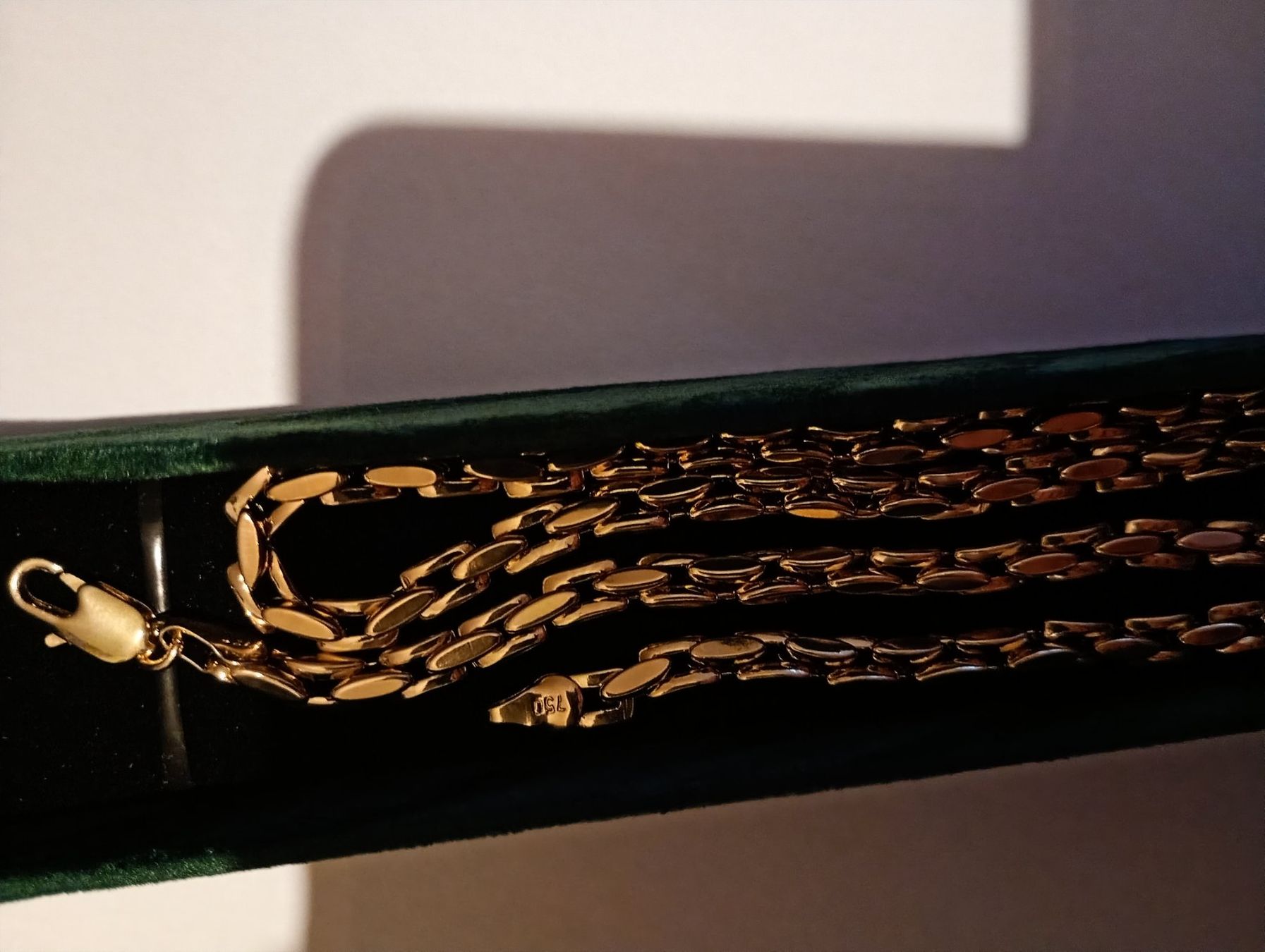 Catenine: Vergoldete Halskette mit 18 k – Nuovo e nell'imballaggio originale da St.Gallen venduto da Viki3 2