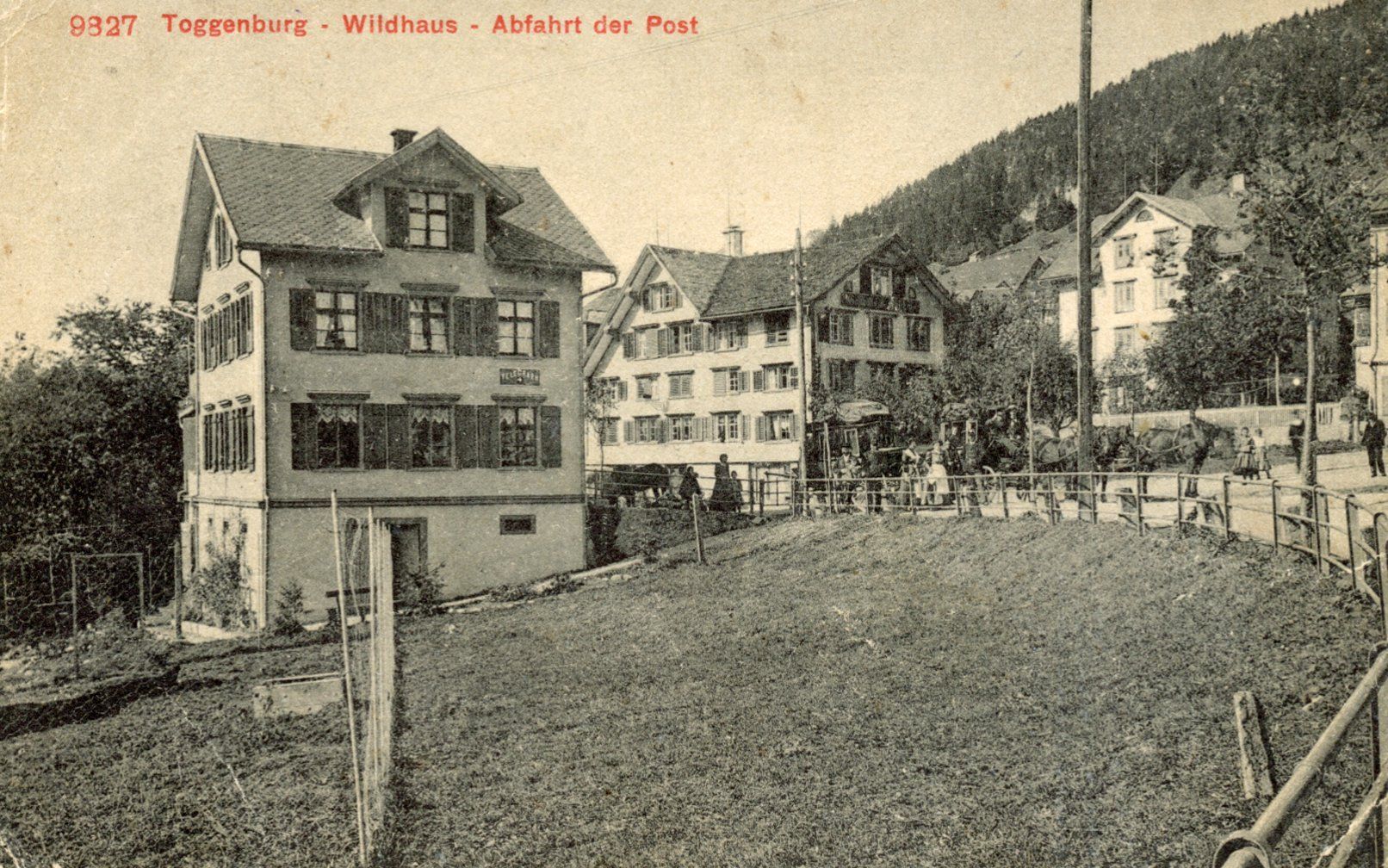 Cartes postales: AK Wildhaus mit P0stkutsche – D'occasion à Ruggell par spalkur42