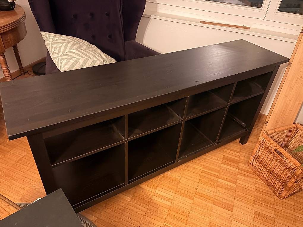 Ikea Credenze: IKEA HEMNES Sideboard schwarz – Usato da Zürich venduto da Muirwoods