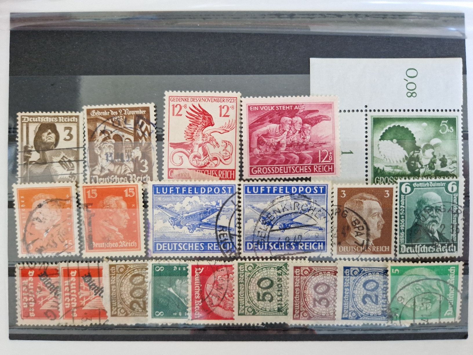 Tutti i francobolli: Deutsches Reich Briefmarken – Usato da St. Gallen venduto da Enrico_SG