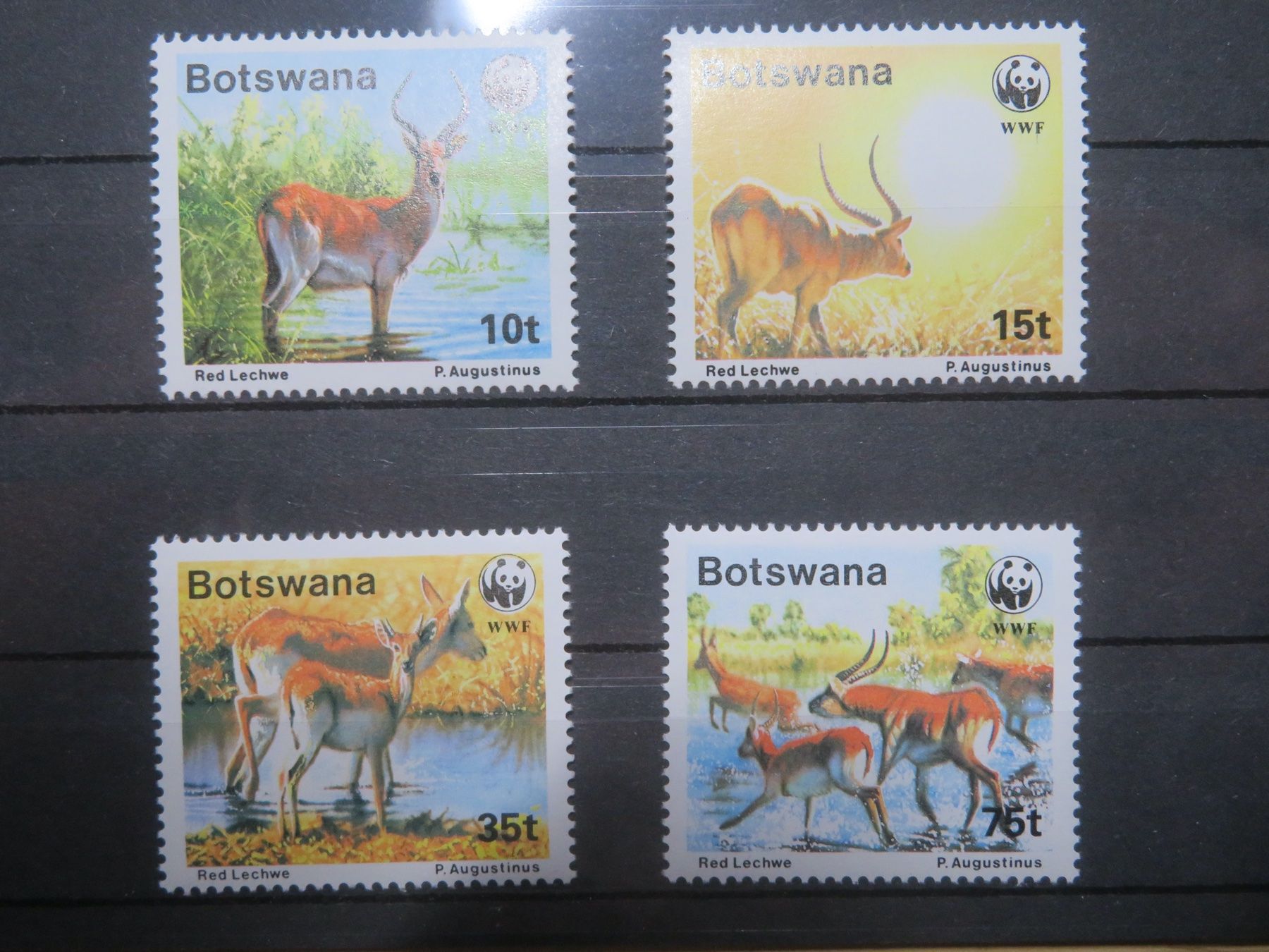Tutti i francobolli: Botswana Wasserbock Mi 431-34** – Nuovo (secondo la descrizione) da Spreitenbach venduto da heitersberg54