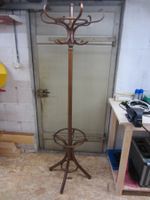 Vintage Garderobenständer im Thonet-Stil