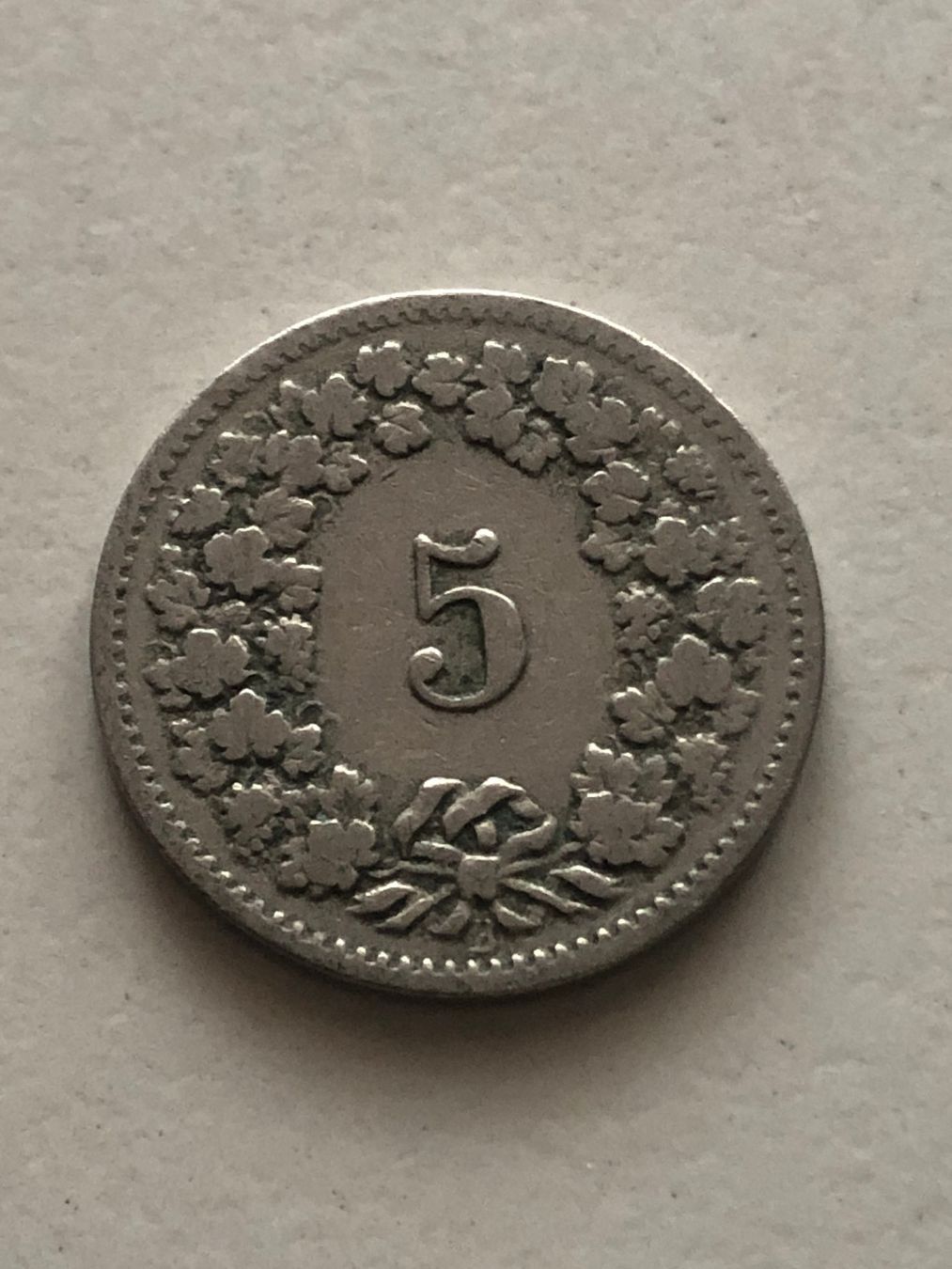 Toutes les monnaies: 5 Rp. 1882 – D'occasion à Schötz par Odpa 1