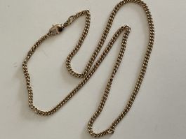 ancienne Chaîne maille forçat hold doublé  bon état
