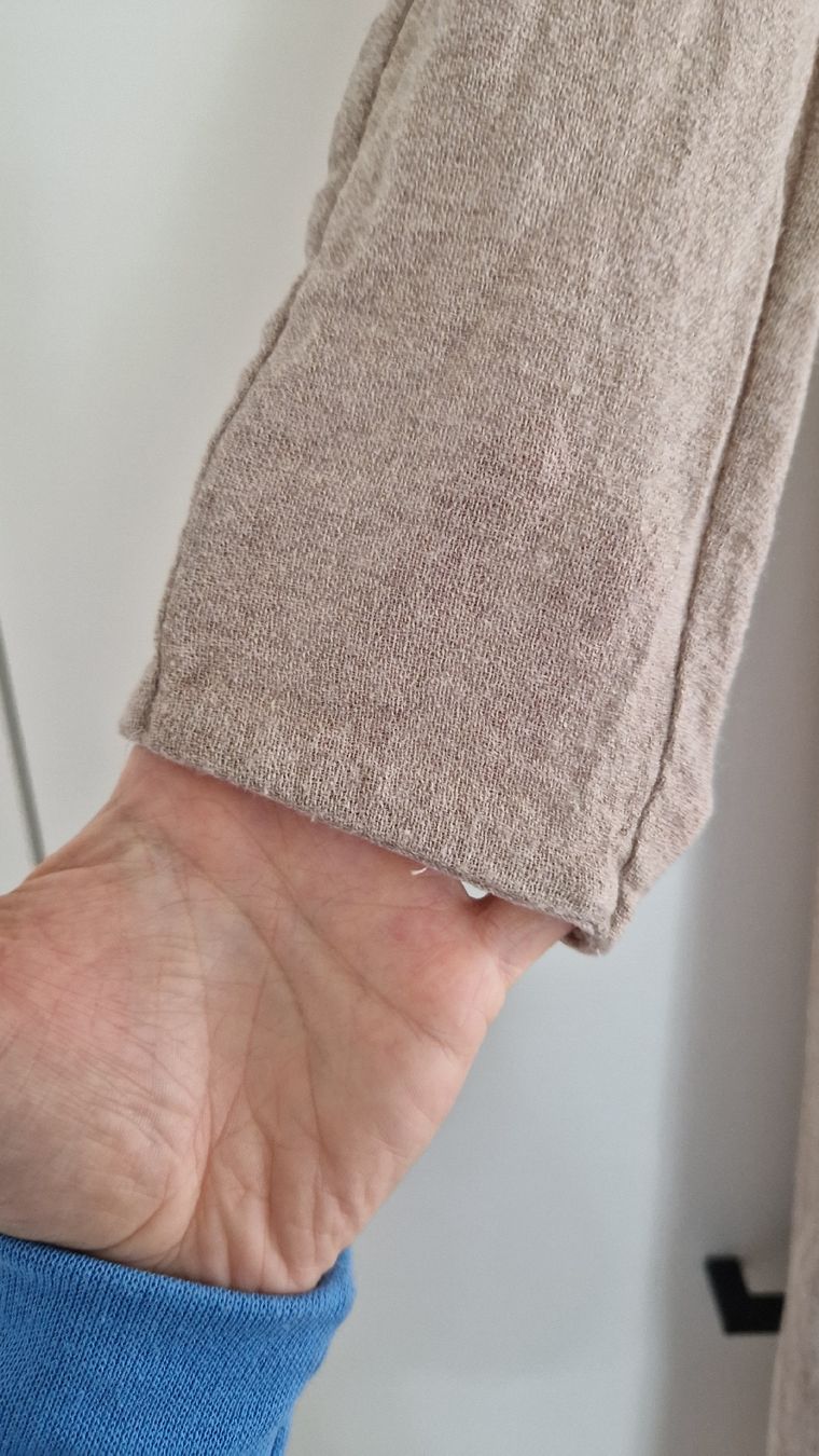 Massimo Dutti Vestiti: Midikleid Massimo Dutti Beige – Nuovo (secondo la descrizione) da Winznau venduto da Lauralavera1 3